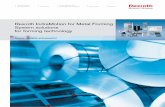 Rexroth IndraMotion for Metal Forming System solutions for ... · dynamic motors with a power range from 0.1 kW to 650 kW • Standardized programming tools conforming to IEC 61131-3