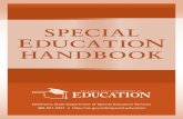 SPECIAL EDUCATION HANDBOOK Special Education Handbook.pdfo s d s e s {äx xÓ£ ÎÎx£ÊÊuÊÊ ÌÌ«\ÉÉ °} ÛÉÃ`iÉÃ«iv > i`Õv>Ì special education handbook