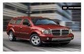 DODGE DURANGO - Auto-Brochures.com Durango… · The 6.5-inch touch-screen uconnect tunesprovides entertainment, information, and communication, all through an AM/FM/CD/DVD [1] stereo