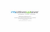 MotiveWave · Knowledge of the Java™ programming language is necessary for you to implement your studies/strategies. If you are unfamiliar with this language, it is recommended