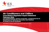 Air Conditioners and Chillers - Energy Rating...Price vs efficiency •PE ratio is the ratio of the percentage increase in both price and efficiency –Analysis of data from 2014 shows