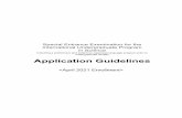 Application Guidelines · Japan that corresponds to that of a senior high school in Japan (including those who have ... accept responsibility for loss or delay in the delivery of