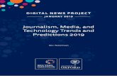 DIGITAL NEWS PROJECT · 2019-01-09 · THE REUTERS INSTITUTE FOR THE STUDY OF JOURNALISM 4 About the Author Nic Newman is Senior Research Associate at the Reuters Institute for the