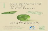 Medio Ambiente Guía de Marketing Sostenible de CSR Europe · 2019-04-28 · 30 Ejemplo de Árbol de Decisión: ... Un apunte sobre sostenibilidad La sostenibilidad es un paraguas
