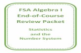 FSA Algebra I End-of-Course Review Packet...FSA Algebra 1 EOC Review 2016-2017 Statistics, Probability, and the Number System – Student Packet 3 MAFS.912.N-RN.1.2 EOC Practice Level