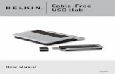 Cable-Free USB Hub - Belkincache- · the Cable-Free USB Hub. Step 4 Open the Wireless Hub utility from the system tray and register the product ID number found on the bottom of the