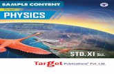 Sample PDF of Std 11th Perfect Physics Notes Book Science ...€¦ · information from NCERT textbook relevant to topic. This is our attempt to bridge the gap between NCERT and State