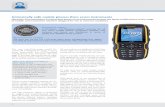 Intrinsically safe mobile phones from ecom instruments · 10 = Applicable in the hazardous area Accessories for intrinsically safe mobile phones Batteries Ex-Handy 08 Ex-BPH 08 SC