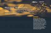 Radio Reborn - Lytics€¦ · The Buggles (“Video Killed The Radio Star”) nearly forty years ago, radio remains alive and well, with 93 percent of U.S. adults tuning into a radio