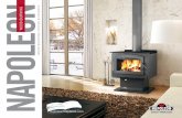 WOOD BURNING WOOD BURNING STOVES & INSERTSvictoriansales.com/nap_wood_stoves_2013.pdf · Three Colour Options* Ash Drawer (standard) COOKMATE ™ Variable Speed Blower Available for