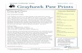 Grayhawk Paw Prints March: April 17€¦ · GRAYHAWK ELEMENTARY SCHOOL MARCH/APRIL 2017 GRAYHAWK ELEMENTARY SCHOOL / A CORE KNOWLEDGE SCHOOL OF DISTINCTION PAGE 3 LYNX & BOUNDING