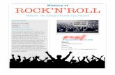 History of ROCK’N’ROLL€¦ · date class topic tests & assignments Week 1 Assignments indicated on the day they are due. Aug 29 Introduction Aug 31 Elements of Music 1 Syllabus