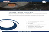 Rubber Lining Systems - aps- Lining  آ  equipment. After application of an epoxy primer and