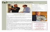 The Bytown Times - The Ottawa Valley Watch & Clock ...€¦ · The Bytown Times VOLUME 33 NO. 2 MARCH 24, 2013 ISSN 1712—2799 ... The movement has 7 jewels and runs for 8 days.