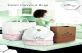 ToGo! Carryout Bags - NOVOLEX Carryoutآ  ToGo! Carryout Bags. Item # Description Dimensions Bottom Dimensions