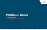 Wärtsilä Energy Solutions€¦ · LNG solutions –how does Wärtsilä create value? ENERGY SOLUTIONS Reduce risk by guaranteed price, delivery and performance • EPC contracts