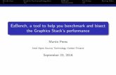 EzBench, a tool to help you benchmark and bisect the ... · EzBench, a tool to help you benchmark and bisect the Graphics Stack’s performance Martin Peres Intel Open Source Technology