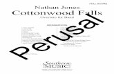 Nathan Jones Cottonwood Falls - Keiser Southern Music FS... · ã ã ã ã & & & bb bb bb bb # # b bb bb bb bb bb bb bb 1 2 1 2 Bs.Cls. 1 2 T.Sxs. B. Sx. 1 2 1 2 1 2 Euphs. Tubas