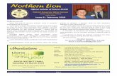 Invitation - 201q2.lions.org.au Northern Lion.pdf · Lions Program Invitation ... 201Q2 DISTRIT FINAL Saturday 23 March 2019 Hello to you all Well, the end of January already. Time
