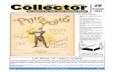 THE TABLE TENNIS - Graham Trimming Tennis Collector 29.pdf · THE TABLE TENNIS The Journal of the Table Tennis Collectors’ Society 29 Summer 2002 In this issue… · Update to membership