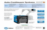 Auto-Continuum Systems€¦ · 2 Auto-Continuum ™ System Wire drive motor assembly Low-inertia motor provides faster response for the best arc starts with the least amount of spatter.