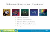 Selenium Sources and Treatmentcontent.4cmarketplace.com/presentations/Wastewatertreatmentfors… · Selenium Sources and Treatment Aerobic biological treatment appears to be an assimilative