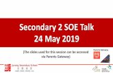 Secondary 2 SOE Talk 24 May 2019 Documents/Express... ·  O LEVEL HUMANITIES (Subject Overview) SOCIAL STUDIES ELECTIVE GEOGRAPHY ELECTIVE HISTORY ELECTIVE