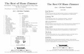 The Best of Hans Zimmer The Best Of Hans Zimmerstatic.alle-noten.de/pdf/EMR10905.pdf · Case Postale 308 • CH-3963 Crans-Montana (Switzerland) Tel. +41 (0) 27 483 12 00 • Fax