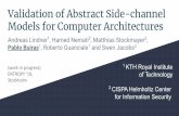 1 2 Validation of Abstract Side-channel Stockholm ENTROPY ... · Validation of Abstract Side-channel Models for Computer Architectures Andreas Lindner1, Hamed Nemati2, Matthias Stockmayer2,