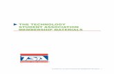 Technology student association membership materials · reference for you as you lead your TSA members through the school year. This publication is in Adobe® PDF format. Use the bookmarks