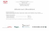 Abstract Booklet - McGill University · 3 A2 Retinotopic Mapping of a Hemispherectomy Subject with Blindsight Loraine Georgy*1, Bert Jans2, Matteo Diano4, Alessia Celeghin3,4, Kamil