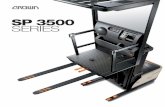 SP 3500 SERIES - Fallsway Equipment · SP 3500 Series. Consider what it takes to achieve safe, efficient, all-around performance, and you’ll understand why the SP 3500 Series integrates