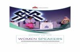 Report on the Global Summit of Women Speakers of ... · President of the Latin American and Caribbean Parliament, and Dambisa Moyo, UK global economist and author. The esteemed panel