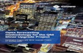 Opex forecasting methodology for the QNI Minor Upgrade Project - QNI Contingent Proje… · shift in lifecycle phase from build to operate and maintain. The drivers, objectives and