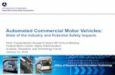 Automated Commercial Motor Vehicles€¦ · Antilock Braking System (ABS) Test Tool Mandate of electronic stability control (ESC). FMCSRs revision. Inspection criteria. Roadside analysis