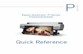 Epson SureColor P-Series P10000/P20000 · 8 | Loading paper in the printer Loading paper in the printer See the Setup guide for instructions on placing and loading roll paper in the