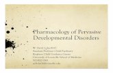 Pharmacology of Pervasive Developmental Disorderslouisville.edu/education/kyautismtraining/past-events/files... · speech 69% vs. 12% had a positive response – reduced irritability