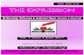 The Expression: An International Multi -Disciplinary e ...expressionjournal.com/downloads/33.-anitha-j.-mattam-paper.pdf · ï -story writer and sketch - writer till the publication