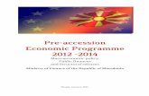 Prrre----accessiiiion Economiiic Prrrogrrrramme 2011112 ...€¦ · Prrre----accessiiiion Economiiic Prrrogrrrramme 2011112 ----201114 Macroeconomic policy, Public finances and Structural