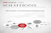 [People Counting Solution] · Depending on different application scenario requirements, two solution architecture modes are available for selection: NVR+ IPC, and IPC+ Surveillance