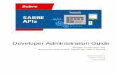 Developer Administration Guidefiles.developer.sabre.com/doc/providerdoc/shopping/BargainFinderM… · Developer Administration Guide March 2019 API Overview 1-1 Bargain Finder Max