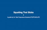 Squatting that Sticks! - WordPress.com · Recently started my own business in Pittsburgh, PA area!! We believe in: “Lifelong health, Elite performance” Gymnasts treating gymnasts,