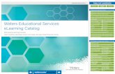Waters Educational Services eLearning Catalog€¦ · n Cancellation requests must be received in writing by email. n Registrations may be cancelled for any reason with a full refund