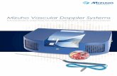 Mizuho Vascular Doppler Systems - MizuhoMedical · Mizuho Vascular Doppler Systems Mizuho offers a portable, easy-to-use, and accurate modality for evaluating blood flow intraopera-
