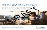 Manufacturing and Engineering Industry Reference Committee ... · Manufacturing and Engineering Industry Reference Committee Skills Forecast and Proposed Schedule of Work 2019–2023