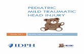 PEDIATRIC MILD TRAUMATIC HEAD INJURY · Data Dictionary . Confidential – for QI purposes only . AIM Statement: To provide safe and effective care for pediatric patients (0 ≤ 15