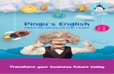 Pingu’s English€¦ · Pingu’s English is produced by the Linguaphone Group, the UK based world-leading ... dedicated lesson plans and a parent’s guide A personalised training