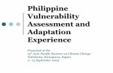 Philippine Vulnerability Assessment and Adaptation Philippine Vulnerability Assessment and Adaptation