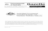 APVMA Gazette No. 22, 1 November 2016 · No. APVMA 22, Tuesday, 1 November 2016 Published by The Australian Pesticides and Veterinary Medicines Authority AGRICULTURAL AND VETERINARY
