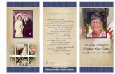 Bonnie Mae Tucker - Microsoft€¦ · Bonnie Mae Tucker Funeral Services Wednesday, June 29, 2016 11:00 AM St. James United Church of Christ Barnesville, Minnesota Ociating Rev. Wendy